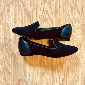 Aldo Size 6 Black Loafers